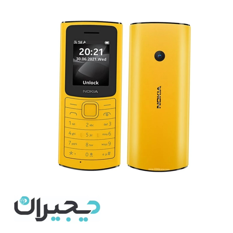 گوشی نوکیا 110 4G | حافظه 128 مگابایت ا Nokia 110 4G 128 MB ( بدون گارانتی )