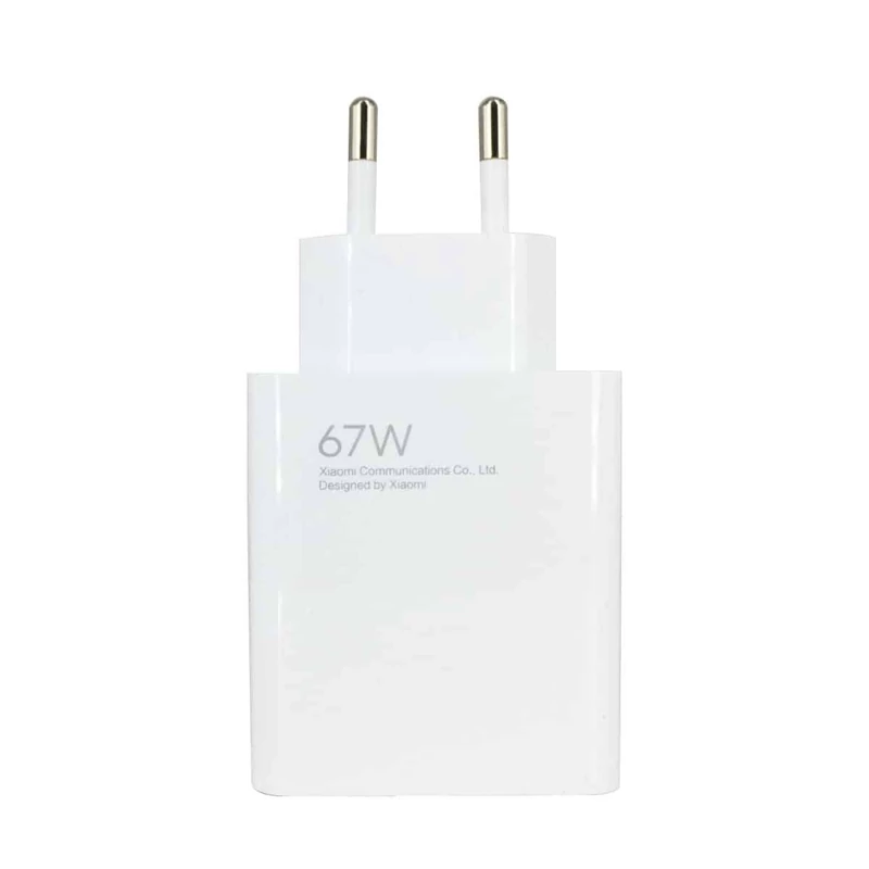 شارژر شیائومی 67 وات دو پین بدون کابل اصل