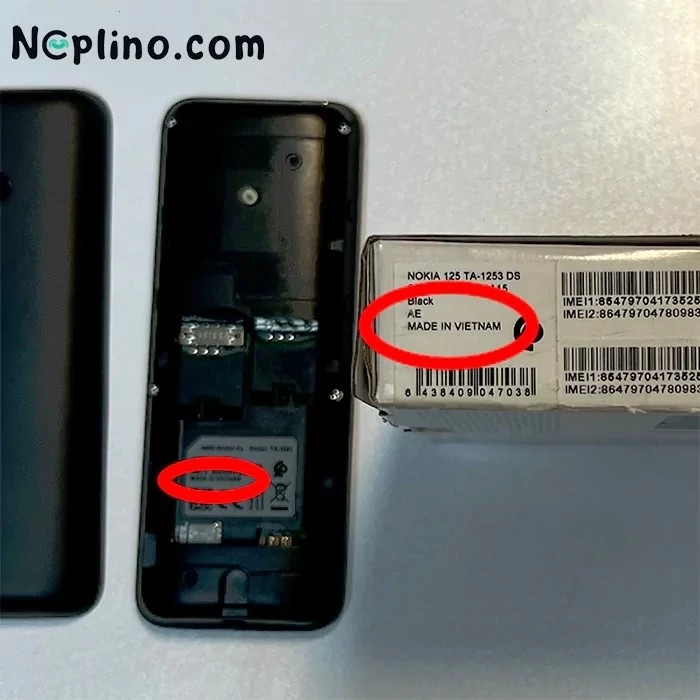 گوشی طرح نوکیا 125 | حافظه 4 مگابایت ا Nokia 125 4 MB